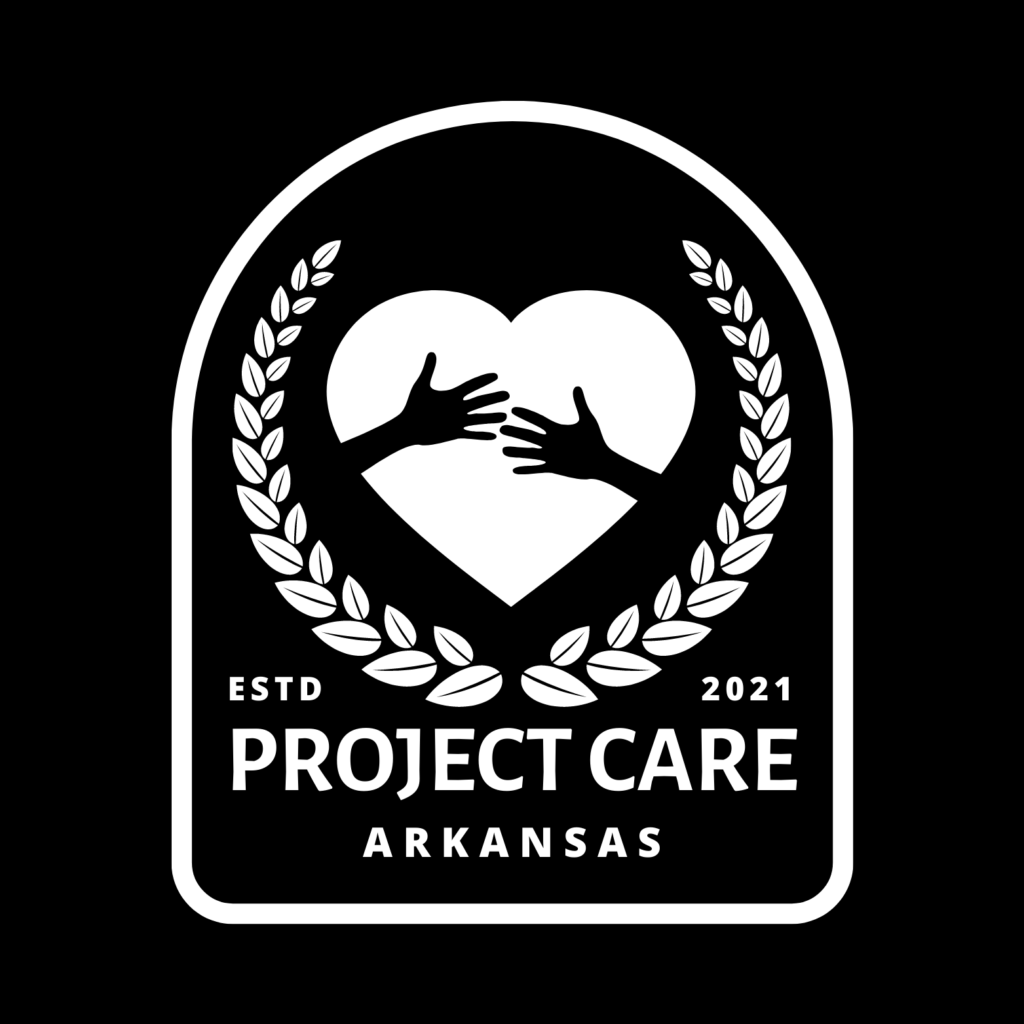 Project care logo black about DBD